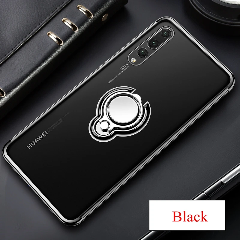 Alxun для huawei P30 Pro Чехол автомобильный держатель Магнитный стенд палец кольцо