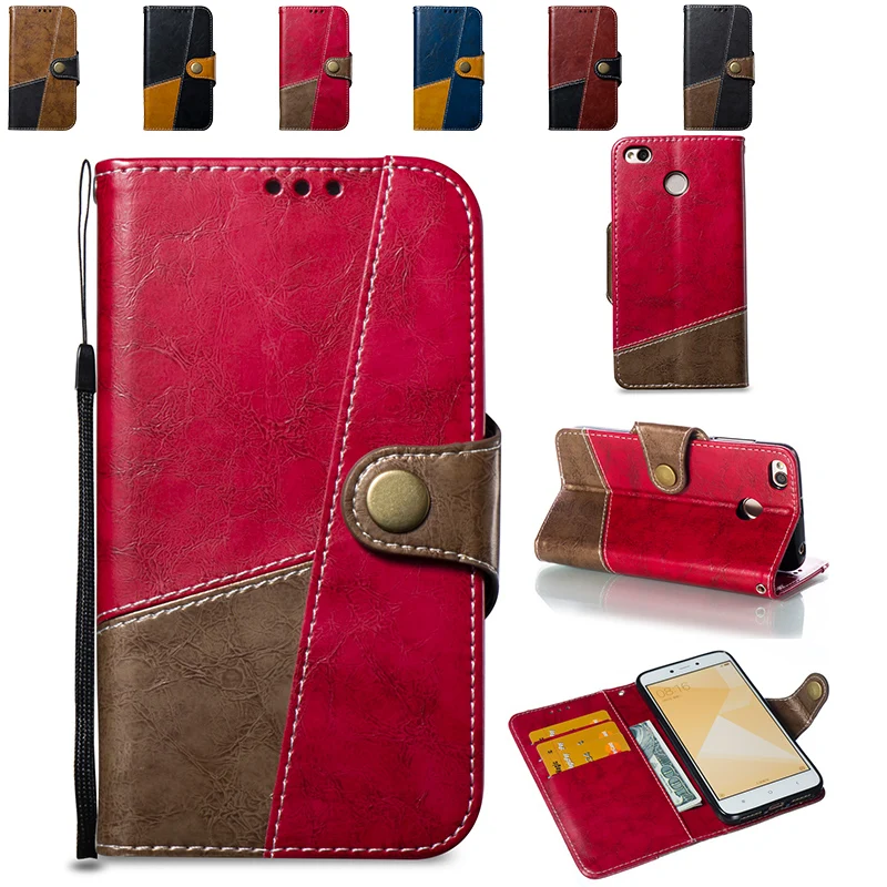 Флип чехол для xiaomi Redmi 4X MAG138 MAT136 MAE136 mae 136 mag138 коврик santoni hongmi 4 X Чехол кожаный