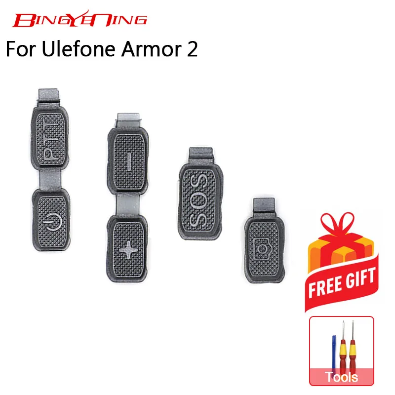 BingYeNing для Ulefone Armor 2 Кнопка регулировки громкости кнопка SOS питания камеры Ремонт