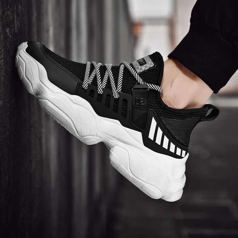 Новая мужская модная спортивная обувь удобная мужская обувь Chaussures для мужчин дышащие высококачественные кроссовки для взрослых Размер 39-47