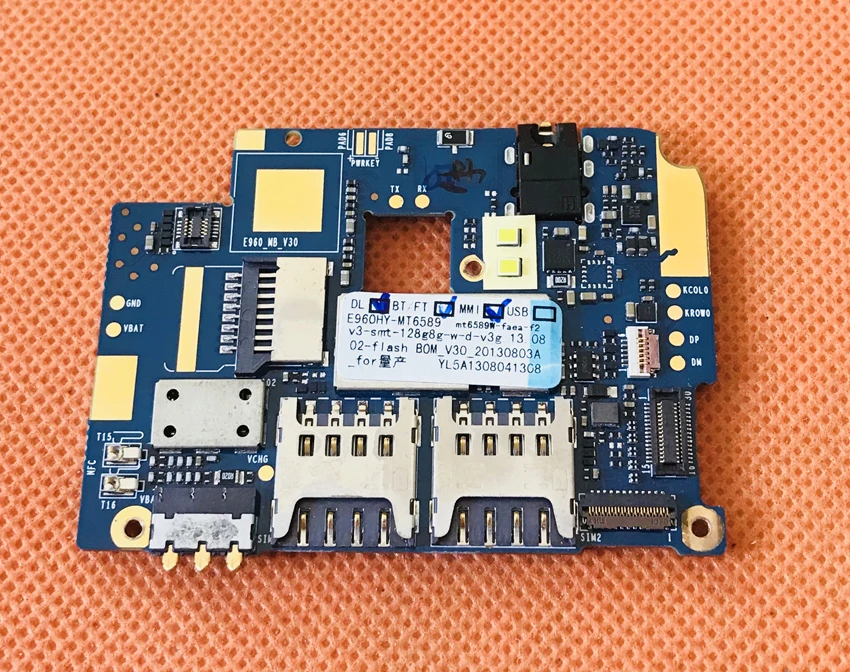 Used Original mainboard 1G RAM+16G ROM Motherboard for FAEA HY509 MTK6589 Quad Core Free shipping | Мобильные телефоны и