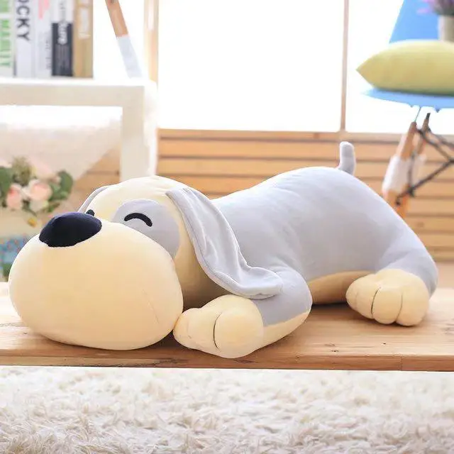 

Hot Sale Dog Plush Toy 50cm 60cm 70cm Sleeping Dog Soft Stuffed Pillow Stuffed Very Soft New Style Birthday Gift Kids Gift 1pcs