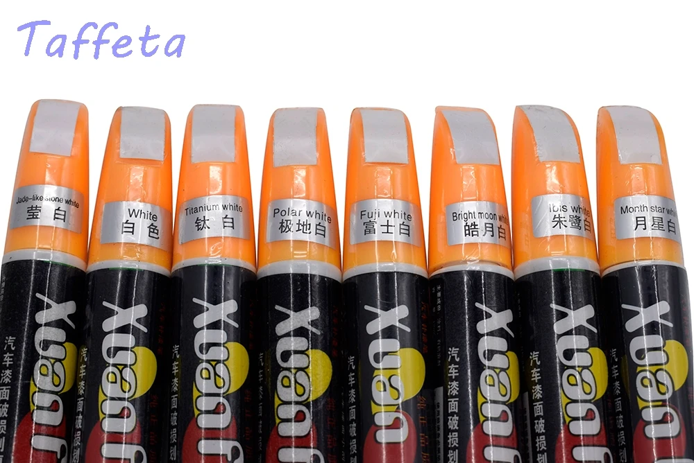 1шт Прозрачная Конфетная Пена Адриан Альпийский Белый Цвет Автокраска Ремонтный Шариковая Ручка Про Смарт Коат Краска Царапин.