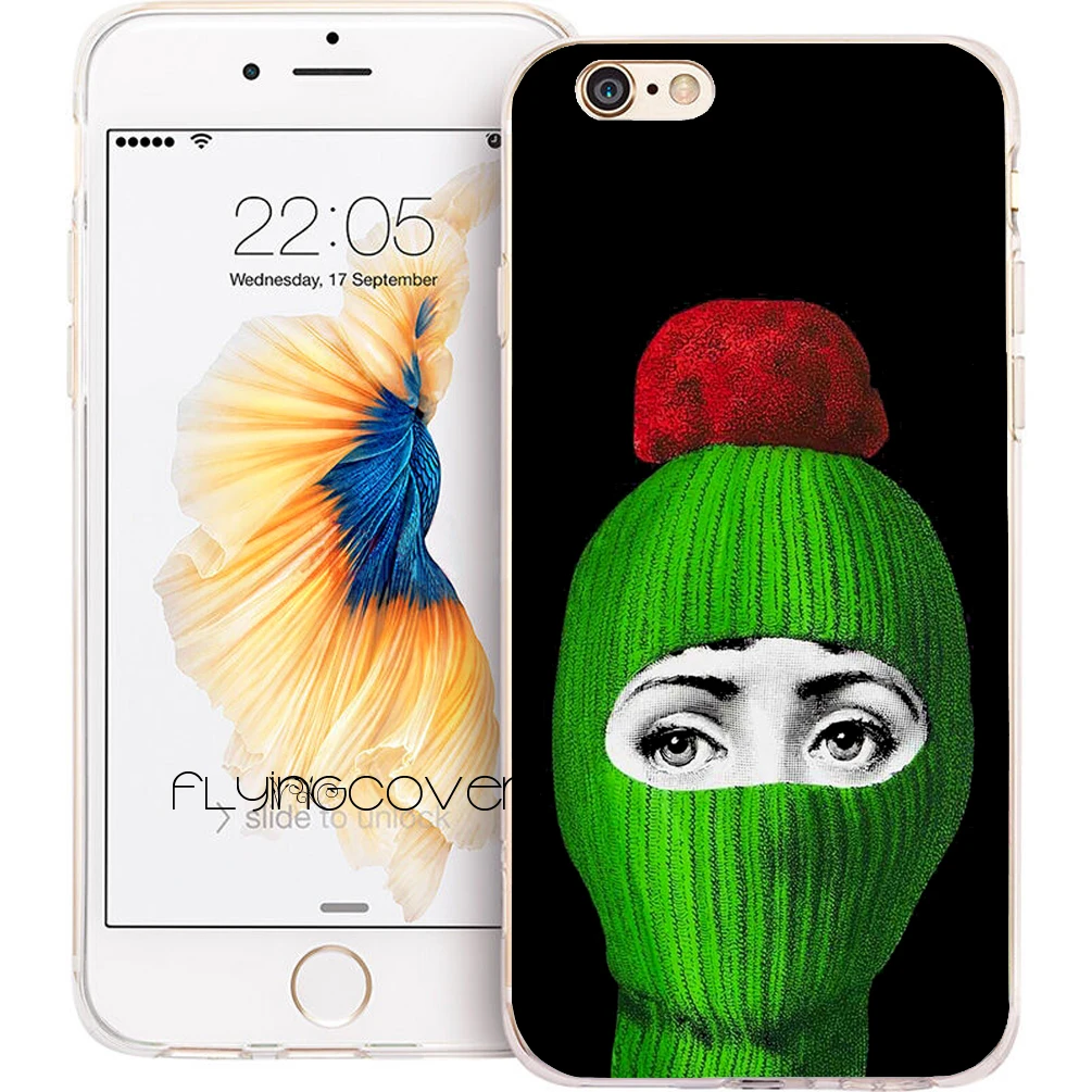 Fundas FORNASETTI FACE Phone Cases for iPhone 10 X 7 8 6 6S Plus 5S 5 SE 5C 4S 4 iPod Touch Case Clear Soft Silicone Cover. |