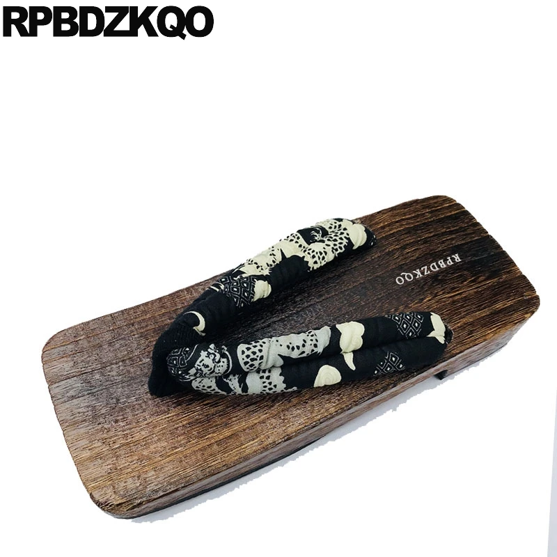 Шлепанцы Nice Geta мужские с открытым носком летние сандалии на платформе