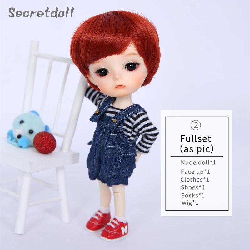 BJD куклы Ming Secretdoll полный набор костюм 1/8 Очаровательная милашка лати пукифи напи
