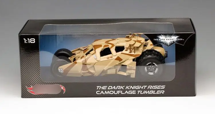 1:18 колеса Бэтмен Аркхэм рыцарь Бэтмобиль Высокая модель автомобиля сплав Ограниченная Коллекция черный фильм периферия