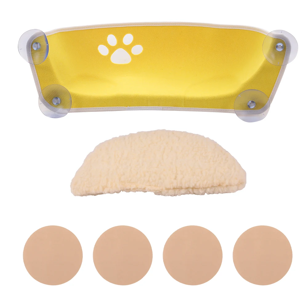 Подвесное окошко гамак для кошек подставка весом 20 кг кошачий окон с присоской и