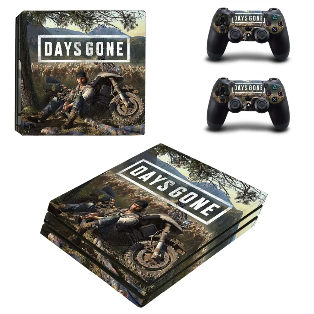 Days Gone PS4 Pro наклейка кожи для playstation 4 консоль и контроллер Dualshock Skins s Наклейка