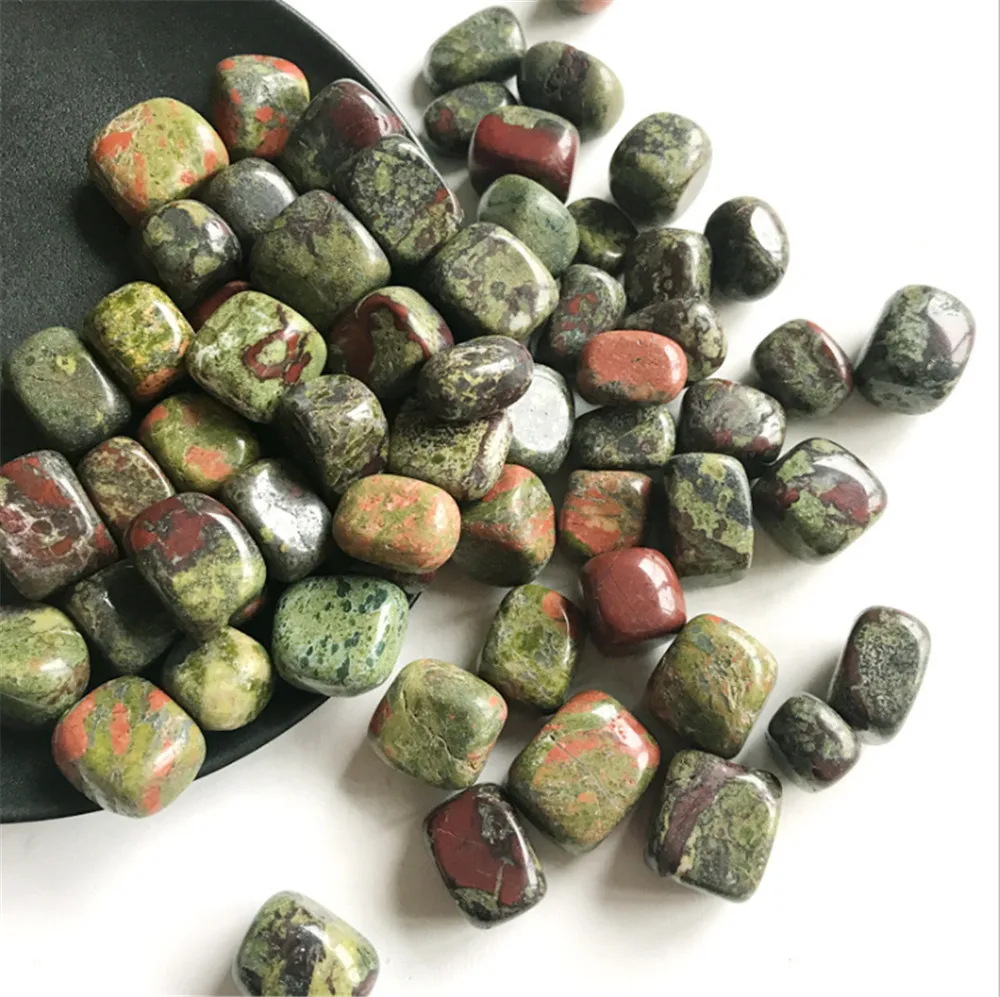 100 г Природный Unakite Gemstone Рок и Минералы Кристалл Природных Драгоценных Камней