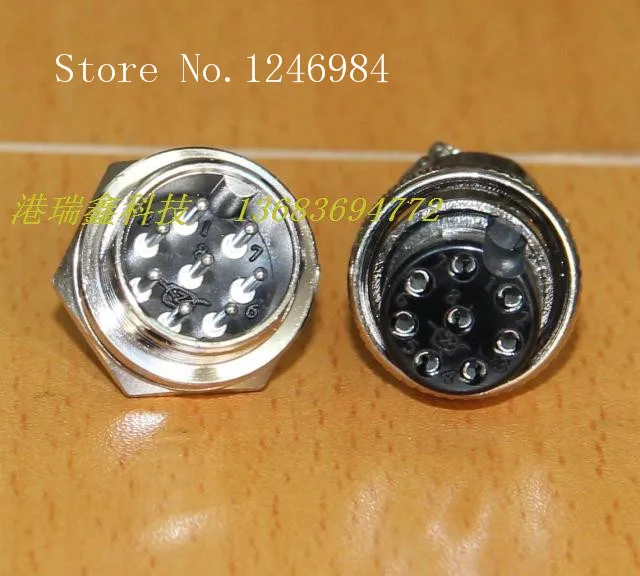 [SA] воздушный штекер мощный круглый Восьмиядерный авиационный 16 мм отверстие 125 в