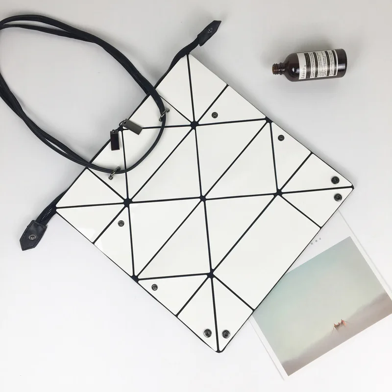 Популярная женская сумка многоразовая складная с ромб маленькая подходящая под