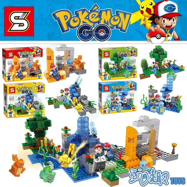 4 комплекта Монстр го ясень Кетчум может Трейси эскишит Макс Пикачу Сквиртл