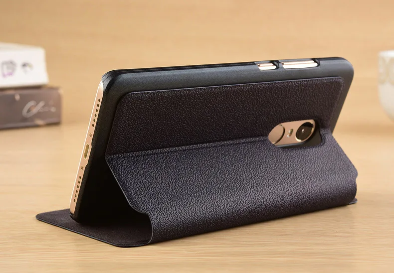 Глобальная версия xiaomi redmi note 4 кожаный чехол с откидной крышкой для телефона note4 pro
