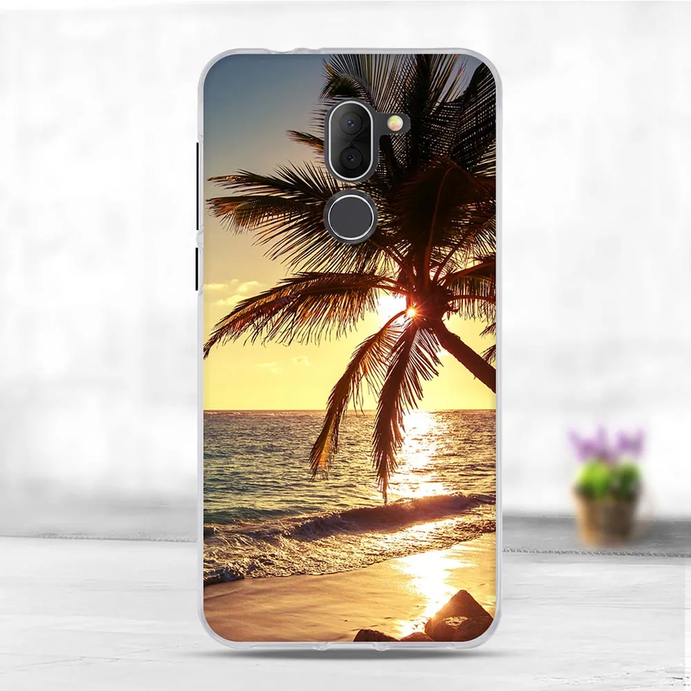 Окрашенный чехол для Alcatel 3x 5058I 5058Y силиконовый мягкий из ТПУ s с милыми животными 5