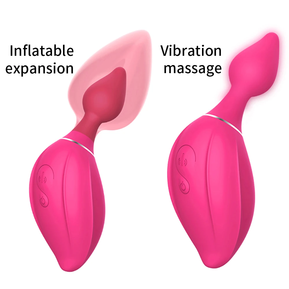 Надувной вибратор вагинальный массаж точки G Анальный стимулятор простаты