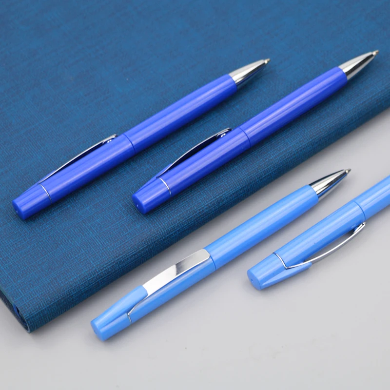 500 шт./лот пластиковые рекламные ручки для письма Пользовательский логотип