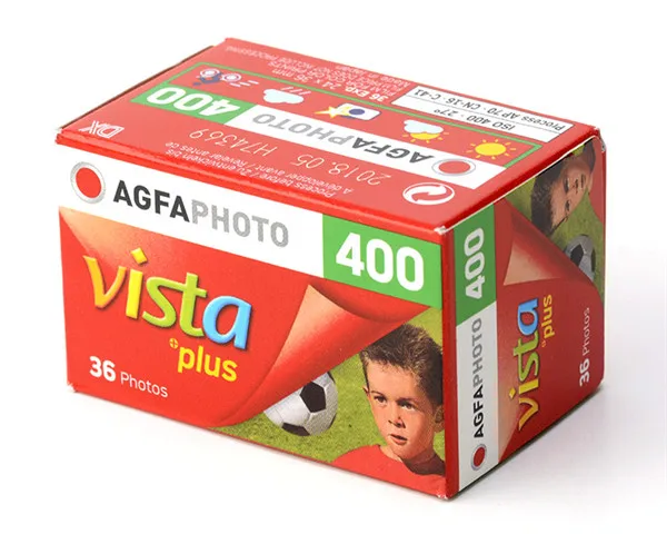 Agfa Photo Vista Plus 400 135-36 цветная пленка, 5 рулонов/упаковка