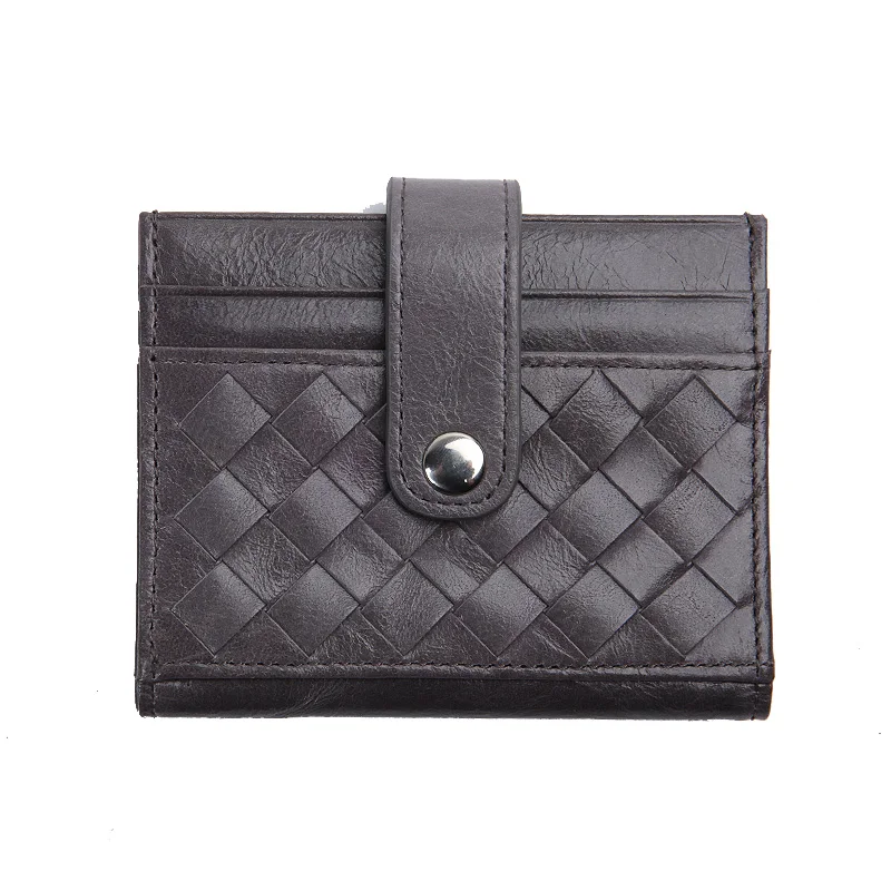 Кожаный чехол кошелек LANSPACE тонкие мужские кошельки модный держатель для карт