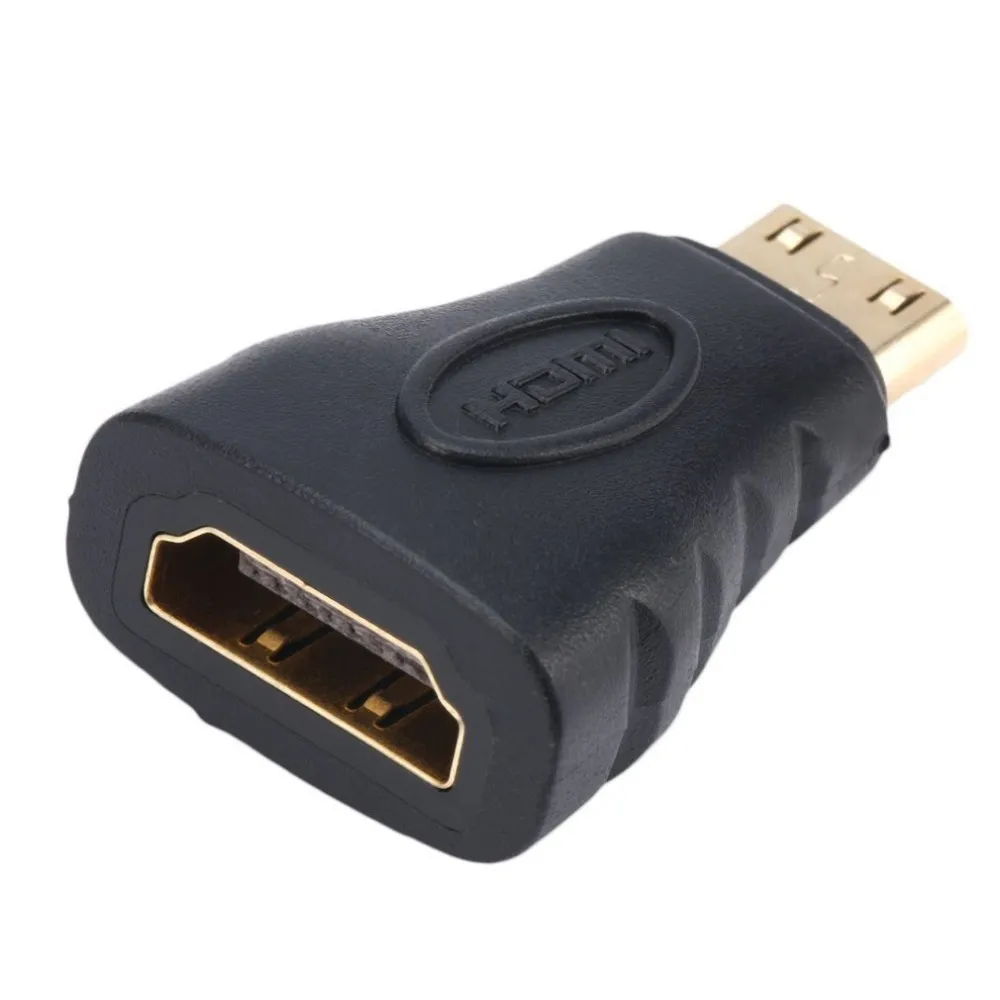Позолоченный 1080 P Мини разъём HDMI папа Стандартный Женский Удлинительный