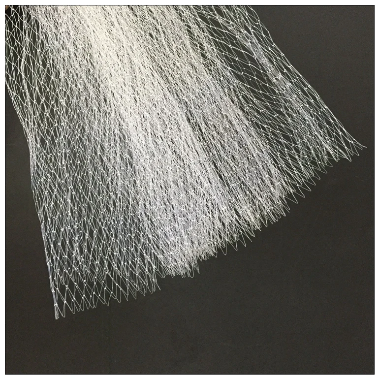 Сеть рыболовная Finefish без грузила мелкая сеть в американском стиле мононитиевая