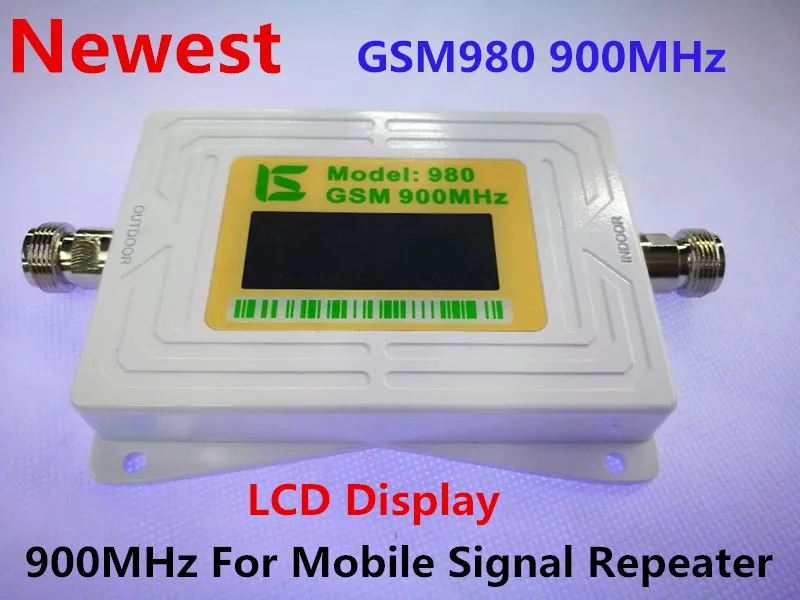Мини новейший GSM репитер желаю ЖК дисплей Дисплей! GSM980 900 мГц Celular усилитель