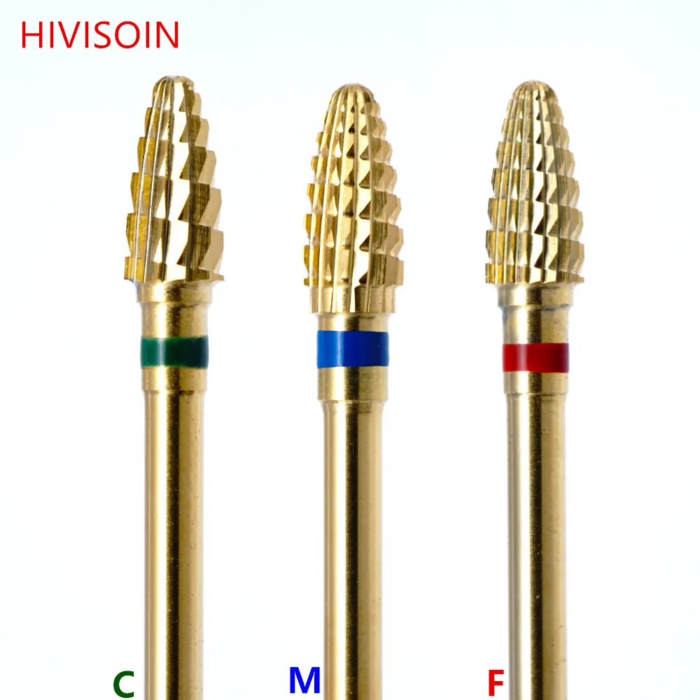 

Карбид HIVISOIN сверло для ногтей-мини конус (C-M)