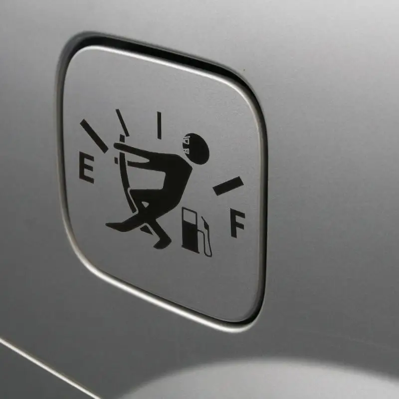 1 шт. забавная наклейка для крышки топливного бака автомобиля декоративная на