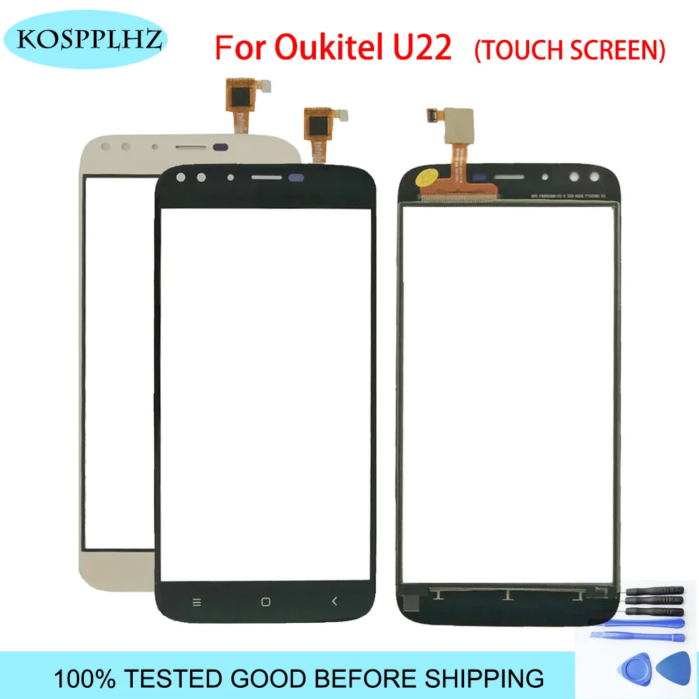 KOSPPLHZ 5 дюймов для Oukitel u22 сенсорный экран Стекло 100% Протестировано дигитайзер
