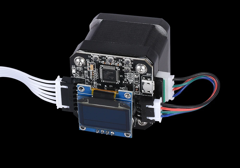 BIGTREETECH S42A 42 Шаговый двигатель Закрытая петля драйвер плата управления OLED 3D-принтер части Reprap tmc2130 SKR v1.3 плата