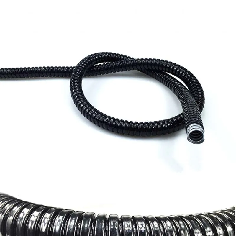 Металлический шланг с пластиковым покрытием Резьбовая гофрированная труба