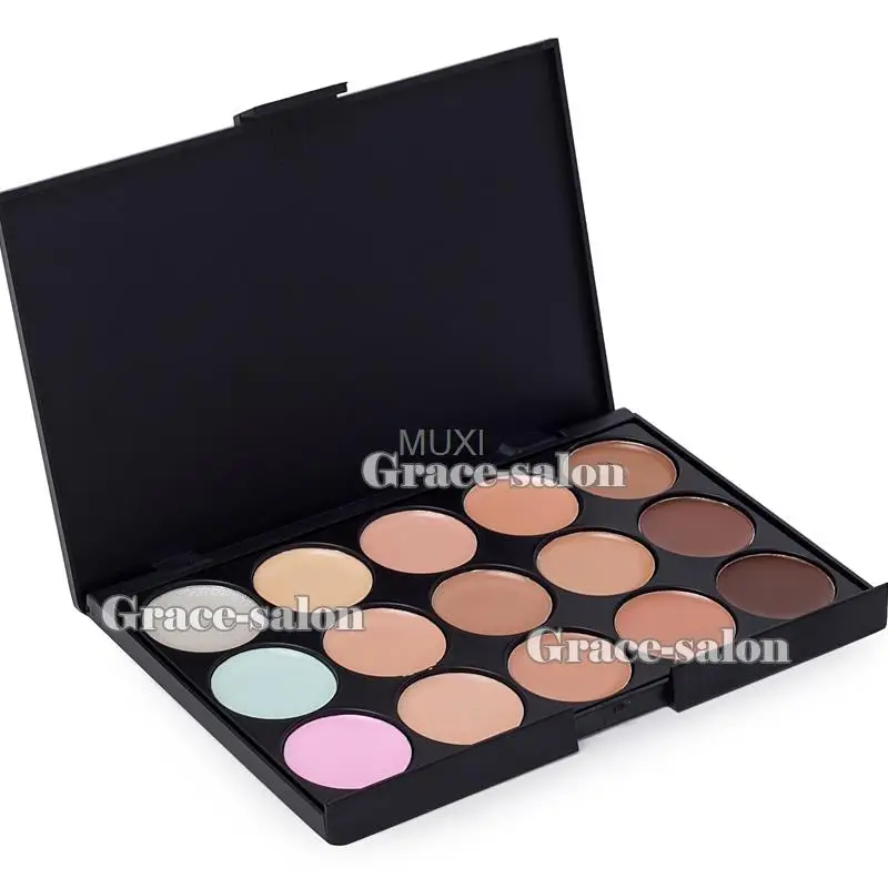 15 цветов консилер для макияжа крем матовая натуральная кожа контур лица Smokey |