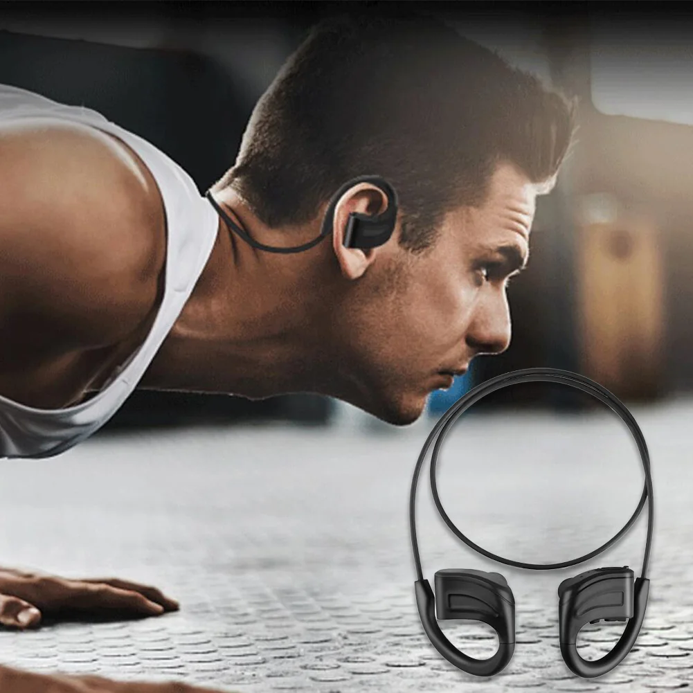 IPX7 водонепроницаемые Bluetooth наушники с шумоподавлением Беспроводные гарнитуры для плавания и дайвинга X30 спортивные стерео музыкальные наушники с микрофоном