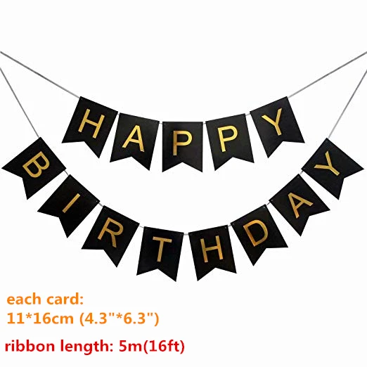 001 С днем рождения баннер овсянка несколько цветов Bday знак динозавр вечерние принадлежности блестящие золотые буквы украшения, товары для вечеринки - Цвет: 001