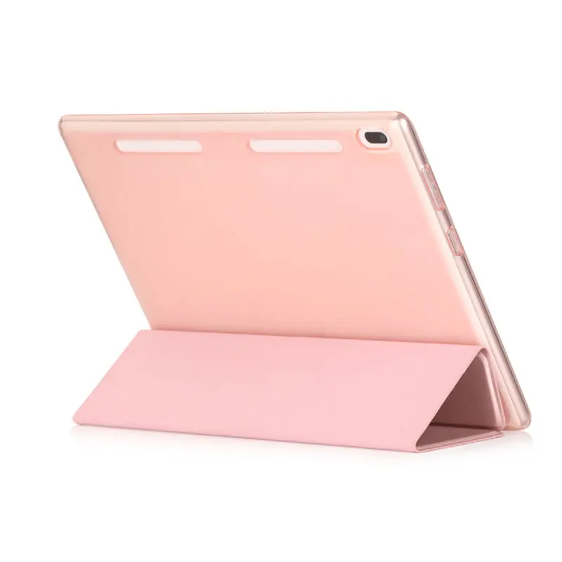 Супер тонкий чехол для lenovo TAB4 Tab 4 10 TB-X304L TB-X304F TB-X304N 10," Smart Cover Чехол Funda Чехол-книжка из искусственной кожи в виде ракушки+ Защитная пленка на экран+ подставка для ручек