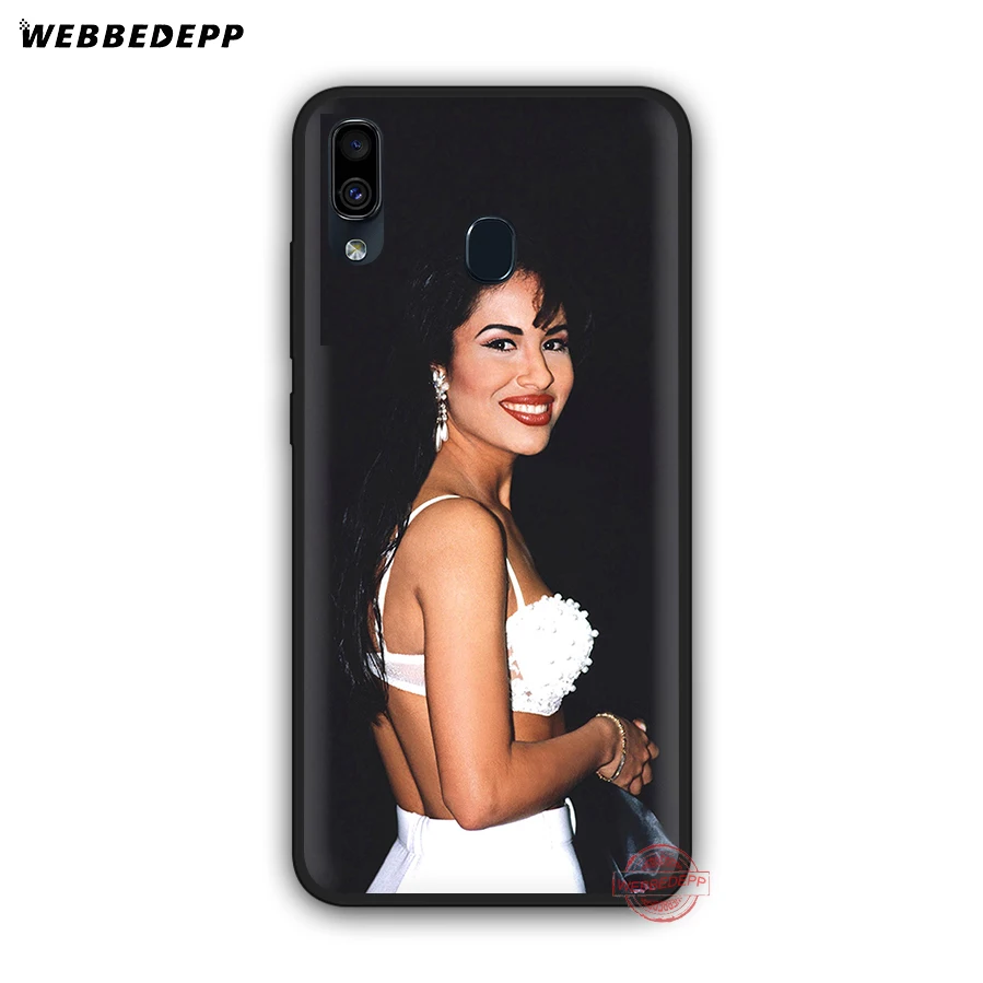 WEBBEDEPP Селена Кинтанилья мягкий чехол для телефона с изображением цветов Samsung A50s