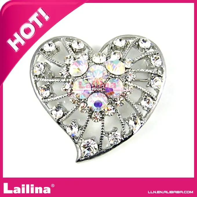 Красивая Брошь Стразы в форме сердца с кристаллами, подарок для женщин на День святого Валентина Красивая Брошь Стразы в форме сердца с кристаллами, подарок для женщин на День святого Валентина