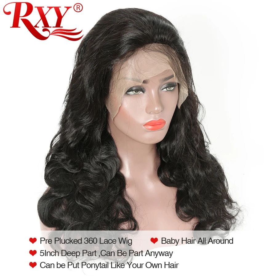 360 парик на сетке спереди и предварительно выщипанные Детские волосы плотность 250