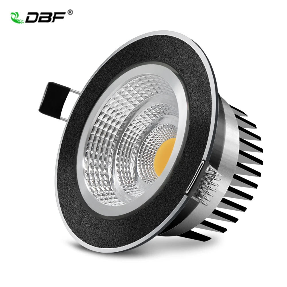 Супер яркий светодиодный светильник с регулируемой яркостью COB 5 Вт 7 10 12