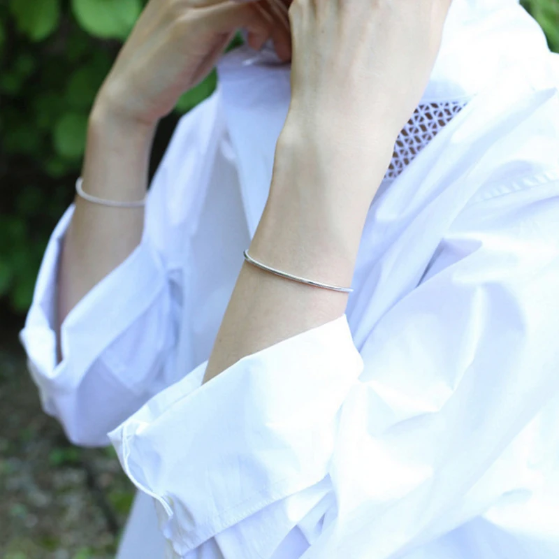 Женский винтажный браслет из серебра 925 пробы|Гибкие и жесткие браслеты| |