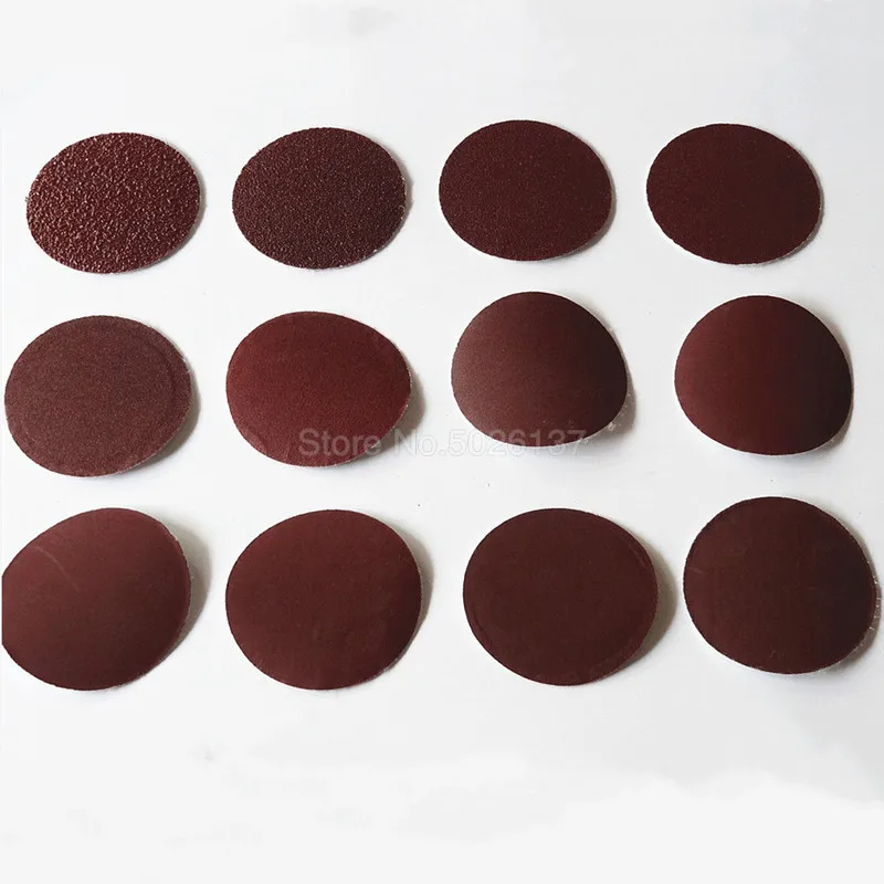 2 дюймовые самоблокирующиеся шлифовальные диски подложка наждачная бумага