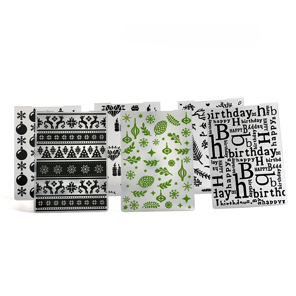 1 шт. пластиковый ремесленный шаблон для скрапбукинга фотоальбома | Дом и сад