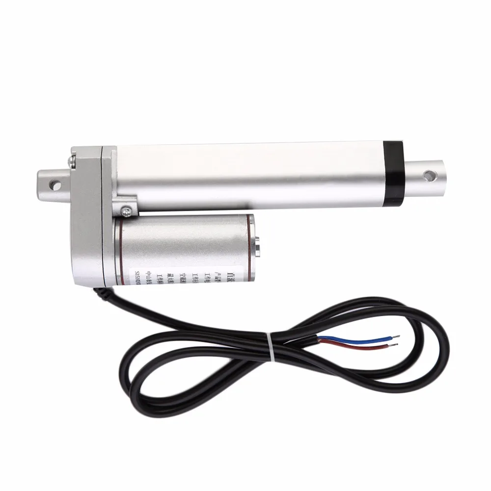 Multi-function Linear Actuator Motor direct-current 12V 100mm Stroke Heavy Duty 500N 2017 HOT | Обустройство дома