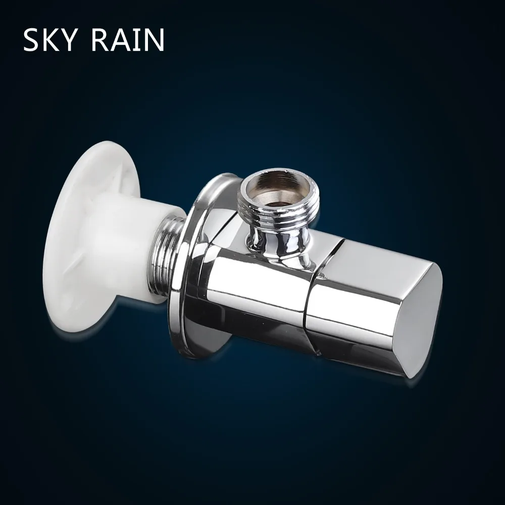 SKY RAIN аксессуары для ванной комнаты латунный угловой клапан хромированный