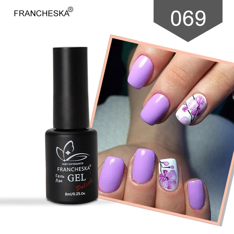 uv gel -69 Коди Гель лак для ногтей Коди каучуковая база УФ смолы комплект Unha de гель GelPolish черный белый резиновая основа Топ пальто ногти 42 цвета маникюра гель-лаки kodi лаки для ногтей распродажа - Цвет: uv gel -69