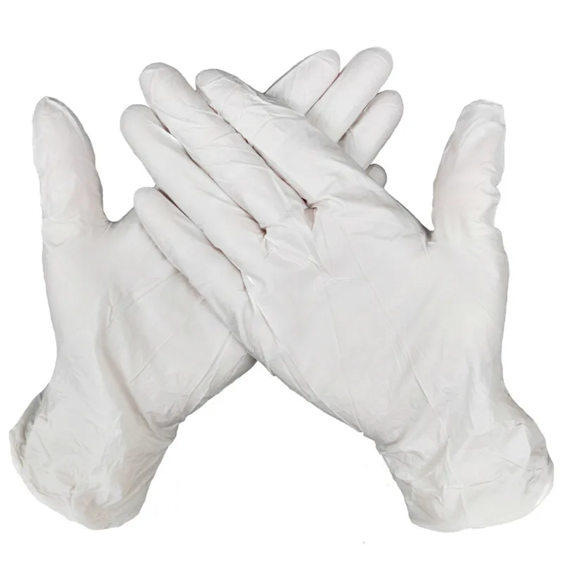Одноразовые нитриловые перчатки оптом 100 шт. защитные для механиков ремонтников