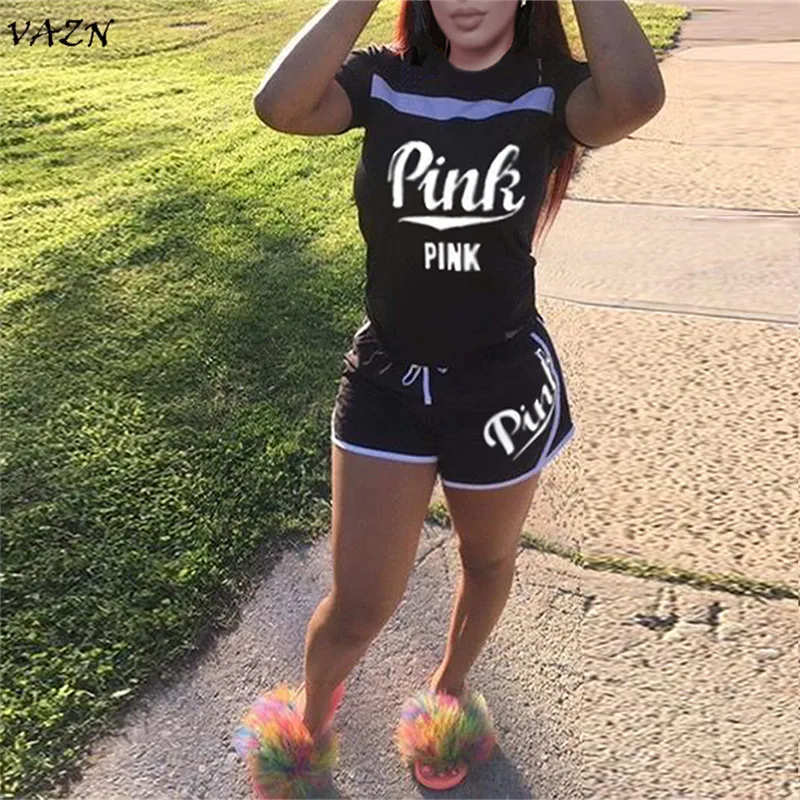 VAZN высокое качество новый дизайн 2018 повседневный стиль комплект из 2 предметов