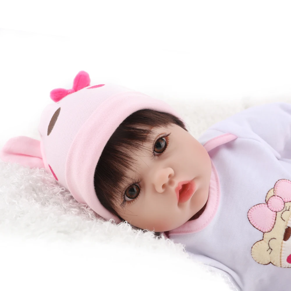 KAYDORA 55 см 22 Силиконовая Кукла Reborn Baby Alive Bebe Мягкая Реалистичная девочка