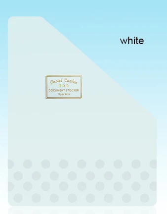1 -Transparent white Comix A1489 папка для документов A4, 12 отделений, Размер: 255*320*60 мм 342 г Цвет Черный Синий, случайный цвет - Цвет: 1 -Transparent white