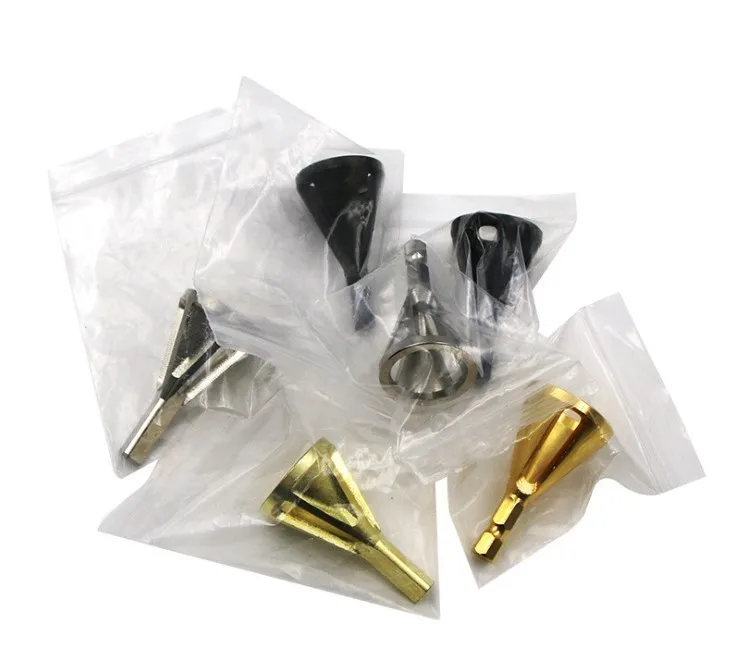 Gold Triangle Effective Stainless Steel Deburring External Chamfer Tool High Strength Hardness Drill Bit Remove Burr | Инструменты